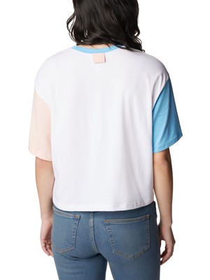 Columbia Deschutes Valley Cropped Kadın Teknik Kısa Kollu T-Shirt
