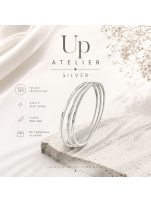 Up Atelier 925 Ayar Gümüş Ajda Model Bilezik