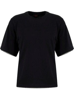 Boss Siyah Kadın T-Shirt 50565191