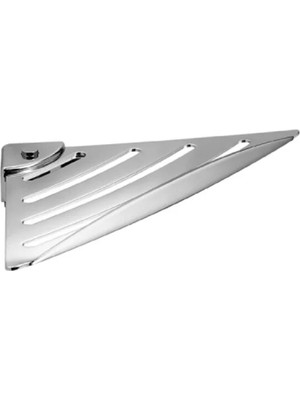 Gedy (20 Adet) Essential Duş Malzemelik, Köşe, 17.8xh4.9cm - Krom