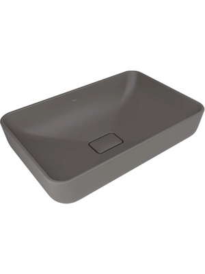 Kale Zero 2.0 60X40 cm Mat Antrasit-Gri Dikdörtgen Çanak Lavabo