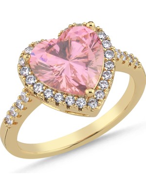 Merano Design Kalpli Pembe Yüzük