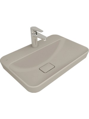 Kale Zero 2.0 60X40 cm Mat Vizon Yarı Gömme Dikdörtgen Lavabo
