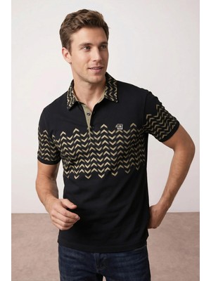 Tommy Crosse Erkek Regular %100 Pamuklu Polo Yaka Tshirt