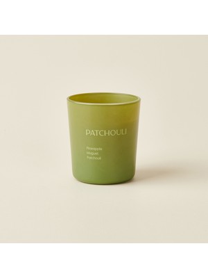 Evidea Deco Patchouli Bardak Mum - Yeşil - 110 gr