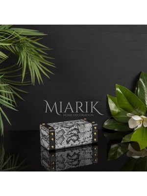 Miarik Design Dekoratif Deri Kutu