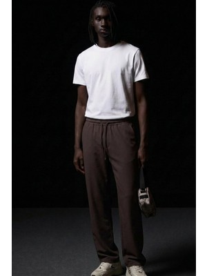Comstar Erkek Relaxed Kahve Baggy Pantolon