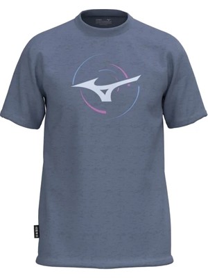 Mizuno Athletic Rb Erkek Tişört Koyu Gri