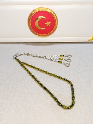 Halil Koçak Sıkma Kehribar Tesbih Arpa Kesim Hareli Hamur