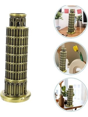 Keyfim Shop Pisa Tower Pisa Kulesi Metal Biblo
