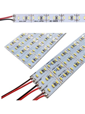 Burul Alüminyum Çubuk Bar LED 4014 Gün Işığı Yüksek Lümen 12 Volt 5 Adet
