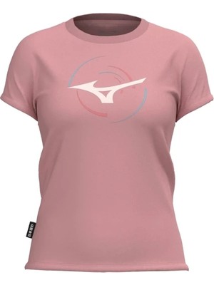 Mizuno Athletic Rb Kadın Tişört Pembe