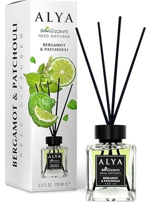 Die Grup Nature's Scents Bergamot & Patchouli Bambu Çubuklu Oda Kokusu - Bergamot & Paçuli Kokusu