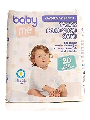 Die Grup Kaydırmaz Bantlı Yatak Koruyucu Örtü 60X90 cm 20 Adet No_color 60X90