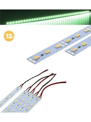 Burul Alüminyum Çubuk Bar LED Yeşil Işık 100 cm 12V 5 Adet