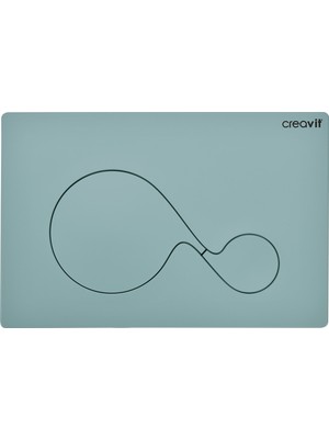 Creavit Sense Mat Nil Yeşili Boyalı Kumanda Paneli