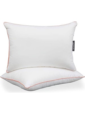 Sprout Store Thermolite Easy Care Serisi Yastık 50X70 CM,%100 Mikrofiber Kumaş, Elyaf Dolgulu, Nefes Alabilir, Yan ve Sırt Üstü Yatış Destekli, Beyaz 700 G.