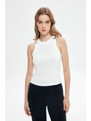 Halter Yaka Basic Fitilli Atlet