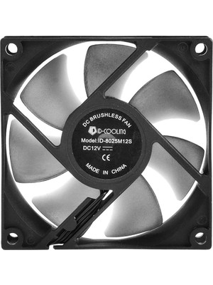 ID-Cooling NO-8025-SD 8cm Kasa Fanı Yüksek Performans ve Sessiz Çalışma