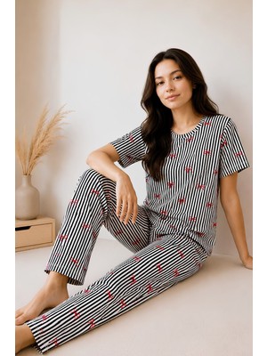 Modanino Kız Çocuk Milan Kumaş Pijama Takımı 8-16 Yaş 12700HC
