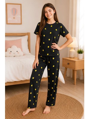 Modanino Kız Çocuk Milan Kumaş Pijama Takımı 8-16 Yaş 12700HC