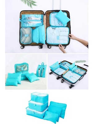EkoAlışverişDünyam Bebek Anne Hastane Çantası Düzenleyici Organizer 6 Parça Set