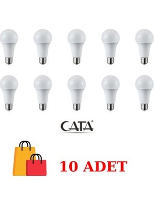 Cata CT-4277 9W Beyaz Işık LED Ampul (6400K) - 10'lu Paket