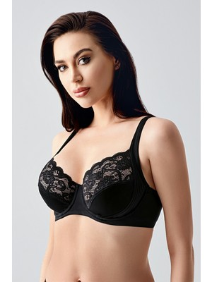 NEWBRA LINGERIE New Bra Toparlayıcı Dantel Detaylı Balenli Sütyen
