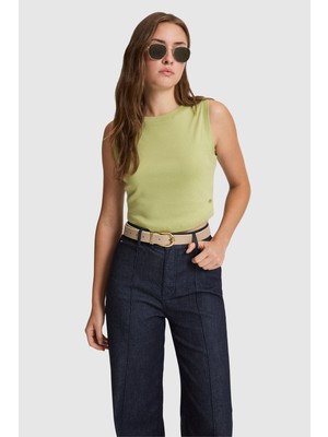 U.s. Polo Assn. Kadın Çağla Tişört Basic 50321822-VR016
