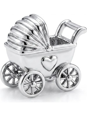 Celikchi Bebek Arabası Model Gümüş Charm