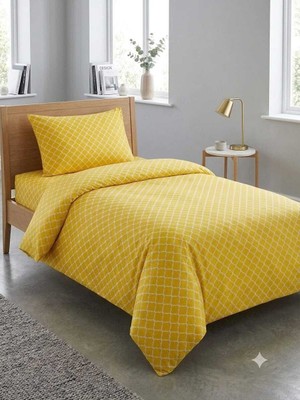 Erca Home Tekstil Ürünleri Ranforce Pamuklu Kumaş Tek Kişilik Nevresim Takımı / 160X200