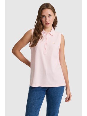U.s. Polo Assn. Kadın Açık Pembe Tişört 50323574-VR078