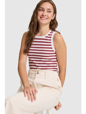 U.s. Polo Assn. Kadın Beyaz Tişört 50323549-VR013