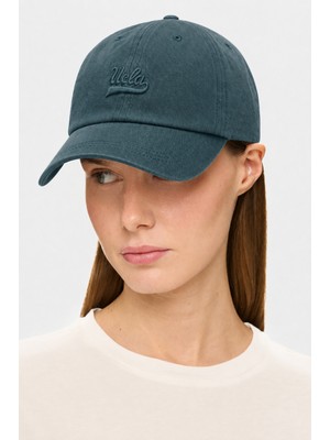 Ucla Fortuno Petrol Yeşili  Baseball Cap Nakışlı  Unisex Şapka