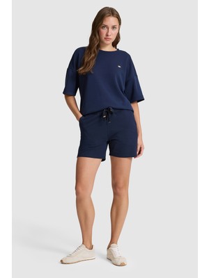 U.s. Polo Assn. Kadın Lacivert Şort (Örme) 50323525-VR033