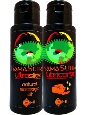 Kamasutra Bay Bayan Özel Lubricantgel 60ML + Masaj Yağı 60 ml