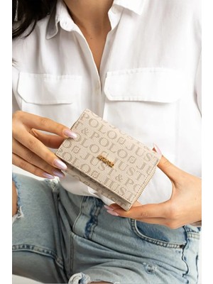 Just Polo Kadın Bol Kartlık ve Kağıt Para Bölmeli Bölmeli Fermuarlı & Kapaklı Cüzdan Shopper