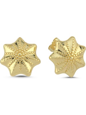 Merano Design Deniz Gold Küpe