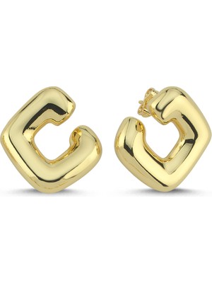 Merano Design Vier Gold Küpe