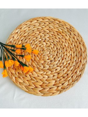 Empressco Bambu Amerikan Hasır Servis Supla, 35CM, Şık ve Dayanıklı Tasarım