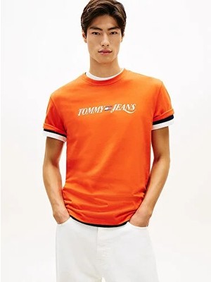 Tommy Hilfiger Erkek Tjm Regular Fit Vintage T-Shirt