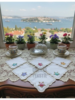 Empressco Şık Sunum Peçeteleri 6'lı Paket, Kokteyl ve Kahve Yanı Kullanımı