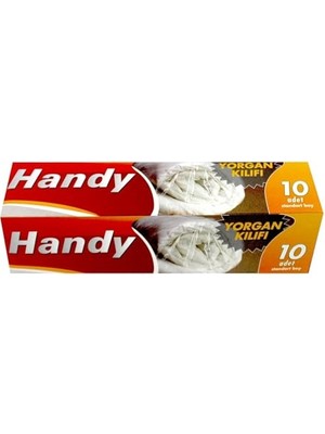 Die Grup Handy Vakumsuz Şeffaf Yorgan Yastık Battaniye Nevresim Kılıfı Poşeti Torbası - 10 Adetlik 1 Kutu