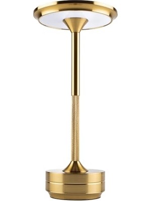 Die Grup Amber LED Dekoratif Masa Lambası Dokunmatik Şarj Edilebilir Dim Edilebilir (Gold)          [enerji Sınıfı A]