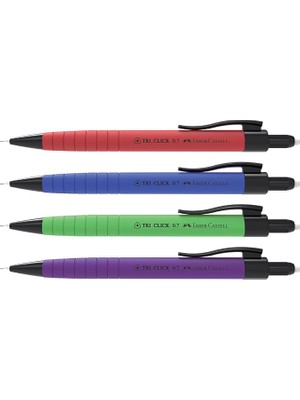 Sprout Store Uçlu Kalem Tri-Click Vers. Rubberized, 0.7, Asorti