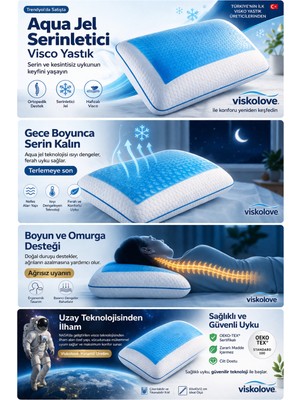 Empressco Serinletici Visco Yastık, Konfor ve Rahatlık Için Tasarlandı