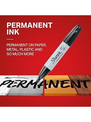 FourForce 38203 Chisel Kesik Uçlu Mavi Permanent Kalem
