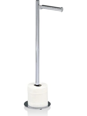 Decor Walther Ayaklı Tuvalet Kağıtlık + Yedekli - Krom