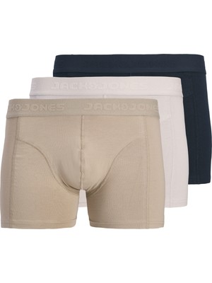 Jack & Jones Erkek 3'lü Boxer Paketi - Gilli