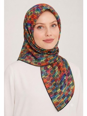 La Boutique Yaz Serinliği Güz Eşarp - 90 x 90 -2618ASM-06
